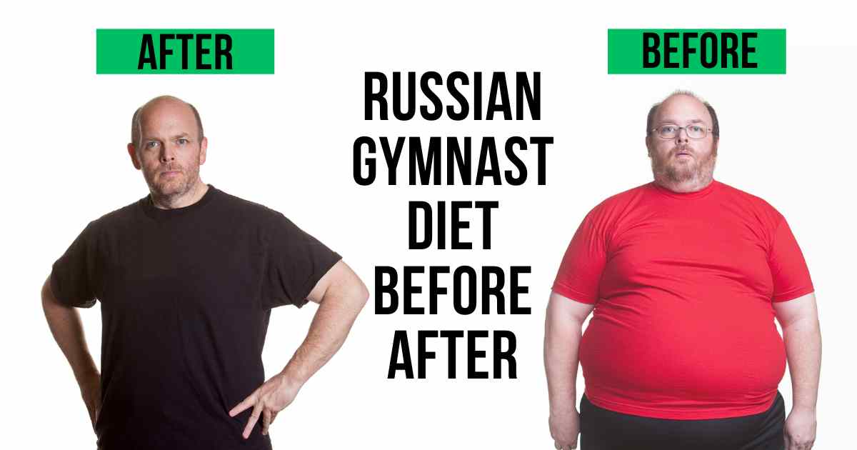 Russian Gymnast Diet Before After